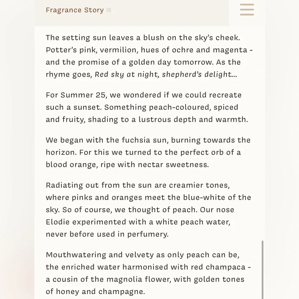 Ffern Summer 25 Perfume - Pink Sky at night - Picture 6 of 7